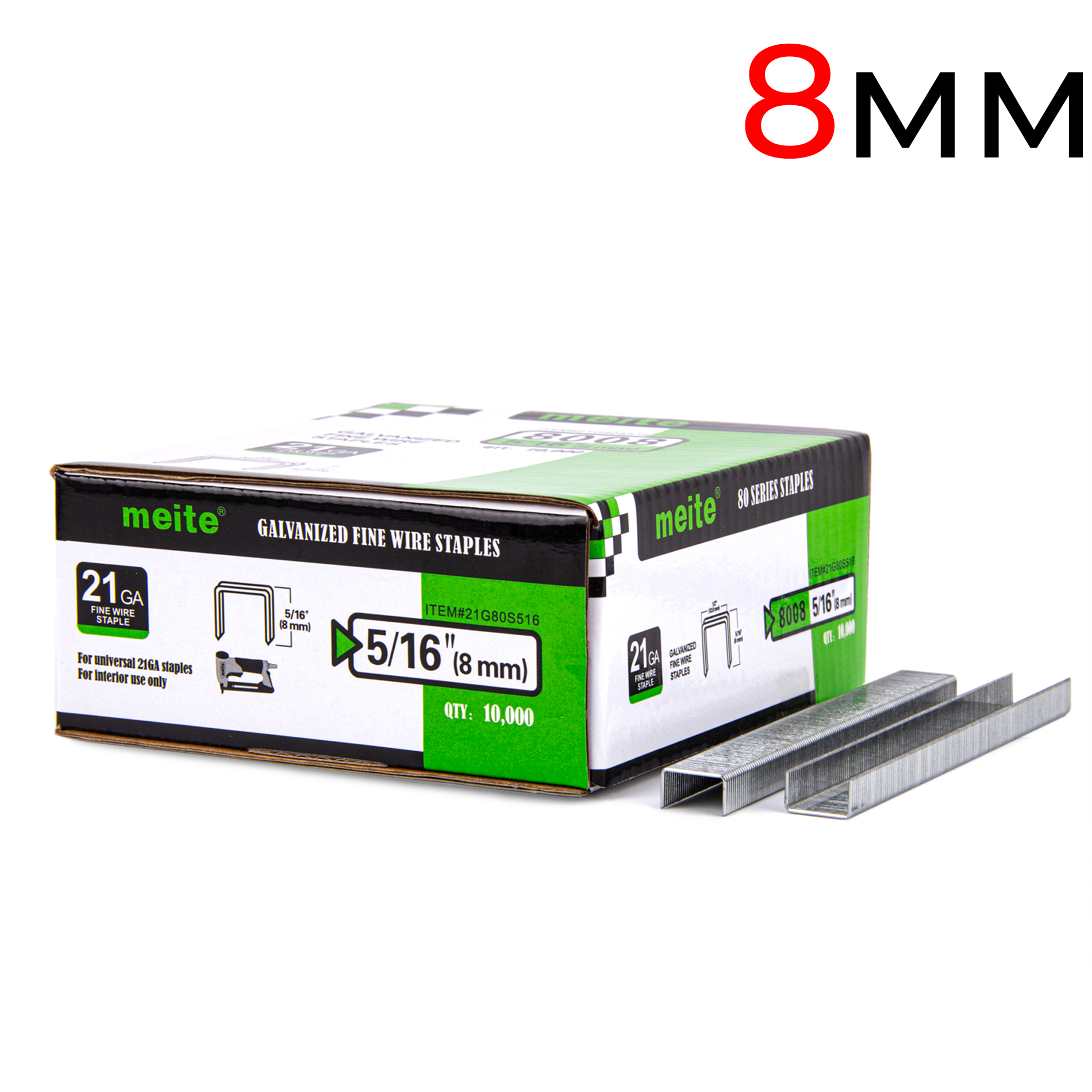 MEITE 21G80S516 Скоба мебельная обивочная