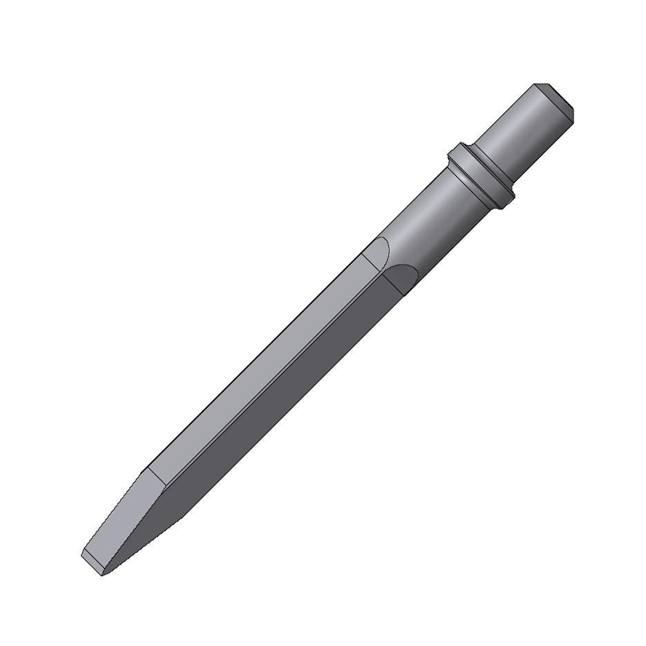 BYEMAX BM-10455-11 Зубило прямое для пневмомолотка