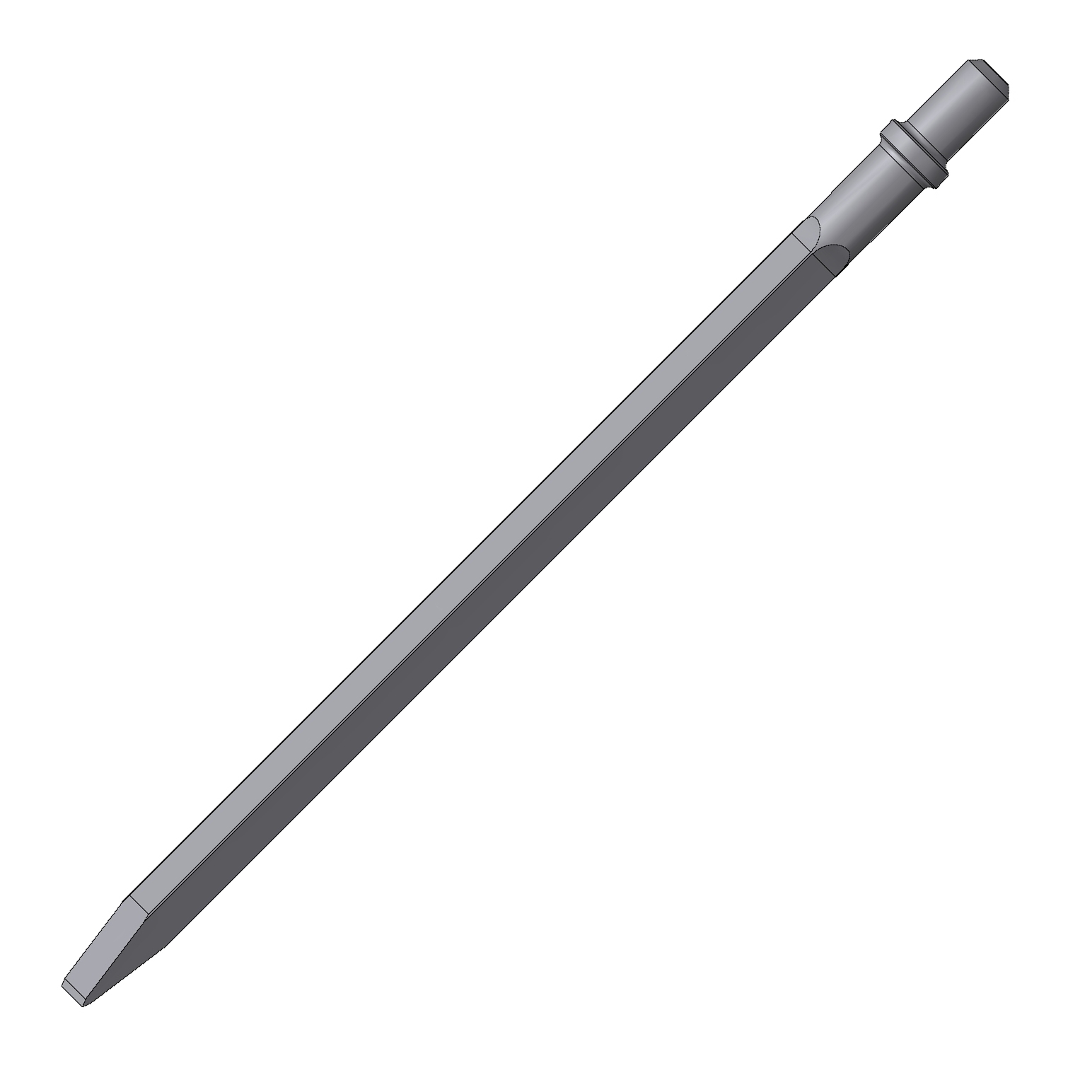 BYEMAX BM-10455-13 Зубило прямое для пневмомолотка