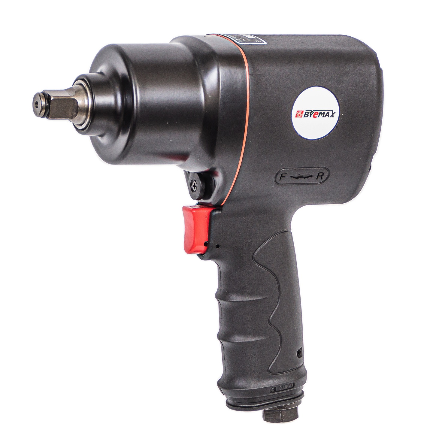 BYEMAX BM-43-4033P Пневмогайковерт ударный композитный 1/2"