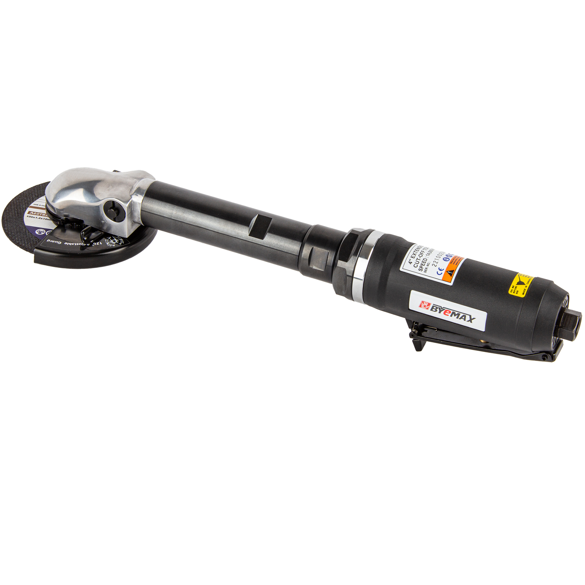 BYEMAX BM-5L-5200 Пневмошлифмашина угловая отрезная удлиненная